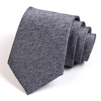 2020 Нов Дизайн Джентълменско Вратовръзка Високо Качество Ширина 8 см, Тъмно-Сиви Вратовръзки За Мъжете, Бизнес облекло, Работно Вратовръзка, Модерен Официална Вратовръзка