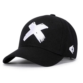 2021 нова X бродерия бейзболна шапка модни улични и хип-хоп бейзболна шапка унисекс открит спорт голф шапка шофьор на камион шапка