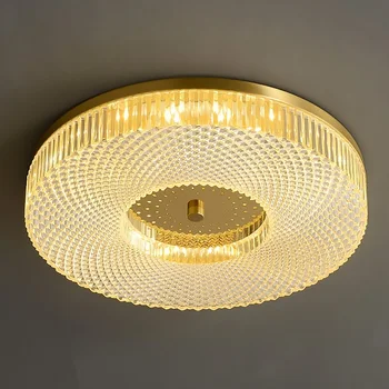 2022 нов дизайн таван тела златна замяна led модерен полилей за хола геометрия кръгло вътрешно осветление на Полилея
