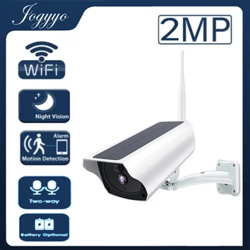 2MP WiFi Външна Слънчева Камера за Наблюдение Двустранно Гласова IP66 Водоустойчива Камера pir за Нощно Виждане предложението за Откриване на IP Cam