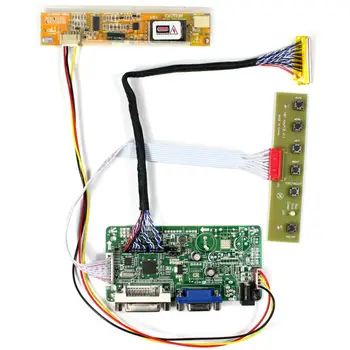 DVI VGA LCD такса контролер RT2281 работи за 15,4 инча LP154WP1 N154C3 B154PW01 1440x900 N154C1 LCD екран