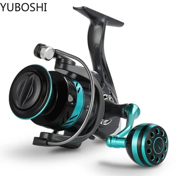 YUBOSHI New DK 1000-7000 Серия Висококачествена водоустойчива Спиннинговая Риболовна Макара От алуминиева сплав 