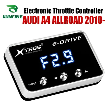 Авто Електронен Контролер на Педала на Газта Състезателни Ускорител Мощен Усилвател За AUDI A4 ALLROAD 2010-2019 Тунинг Части Аксесоар