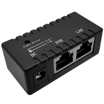 Безплатна Доставка Гореща разпродажба Гигабитная Мощност Чрез Ethernet Passive PoE Инжекторный Сплитер за IP камери за видеонаблюдение бърза доставка