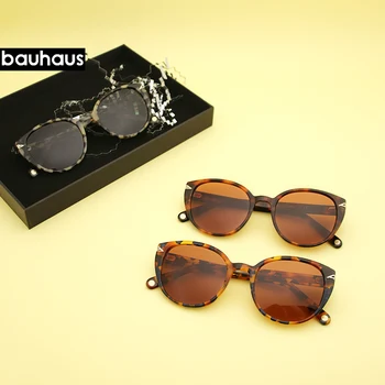 Дизайнерски стил Баухаус Модерни Дамски слънчеви очила В Рамки Мъжки Vintage слънчеви очила AB2011