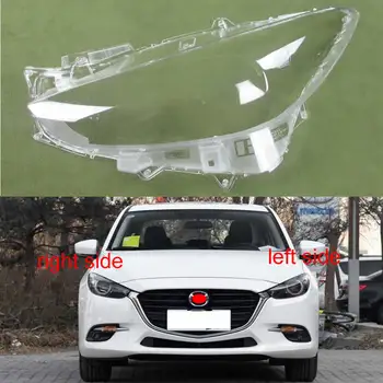 За Mazda 3 Axela 2017 2018 2019 Делото Ксенонови фарове Обектива на Камерата светлини Прозрачен Замени Оригинална Лампа От плексиглас