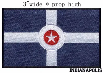 Индианаполис, щата Индиана, САЩ Флаг 3,0 