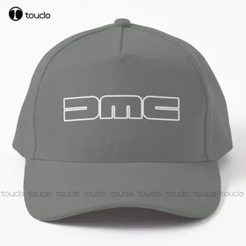 Логото на Dmc (Прозрачен бял) Delorean завръщане в бъдещето Bttf Марти Макфлай бейзболна шапка Шапки За Жени бейзболна шапка Градинска Памучен Шапка