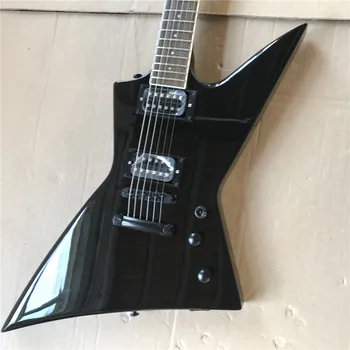 Подгонянный грешен черно лого и форма на електрическа китара могат да бъдат персонализирани в съответствие с изискванията Безплатна доставка