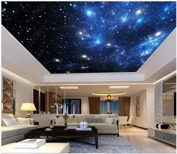 Потребителски тапети 3d таван тапети за стените, 3 d Фентъзи вселената на звездното небе зенит стенопис декоративна живопис тапети