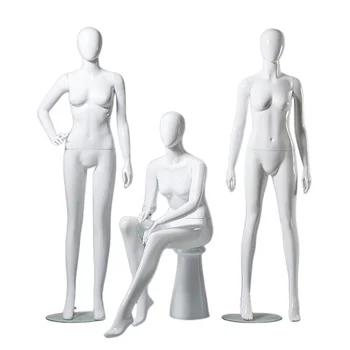 Пълен Модел На Тялото Подпори Магазин За Дамски Дрехи Стелажи За Търговски Изложения На Продукти От Стъклени Влакна, Истинска Жена Имитативната Скулптура